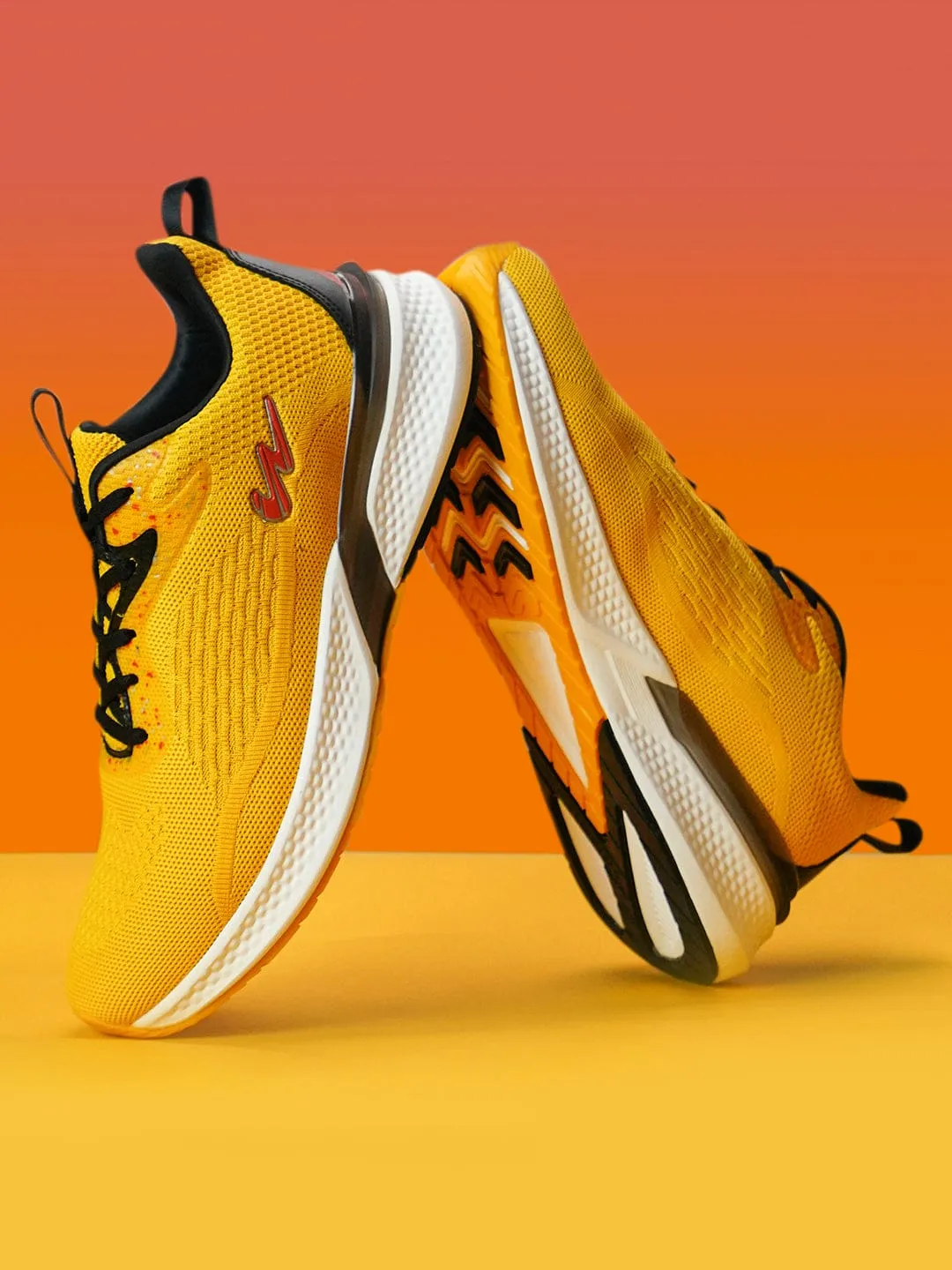 CAMP BONZAI Yellow Men's Running Shoes sold by Campus Shoes product image thumbnail 5