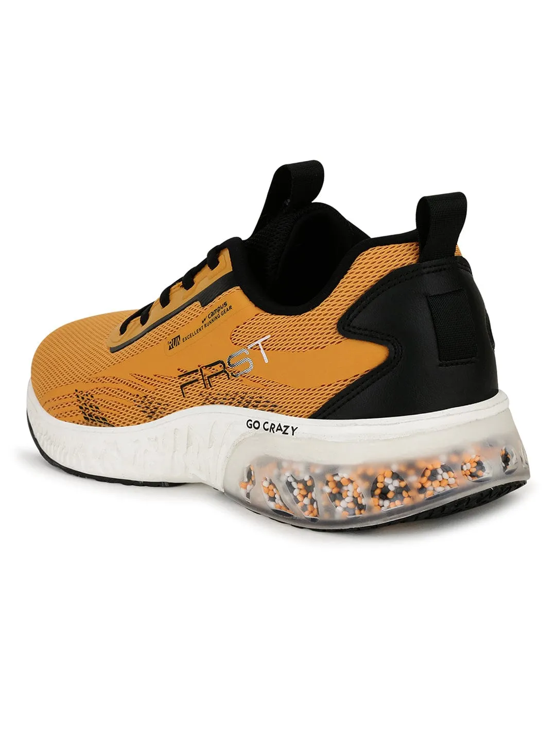 FIRST Yellow Men's Running Shoes sold by Campus Shoes product image thumbnail 3