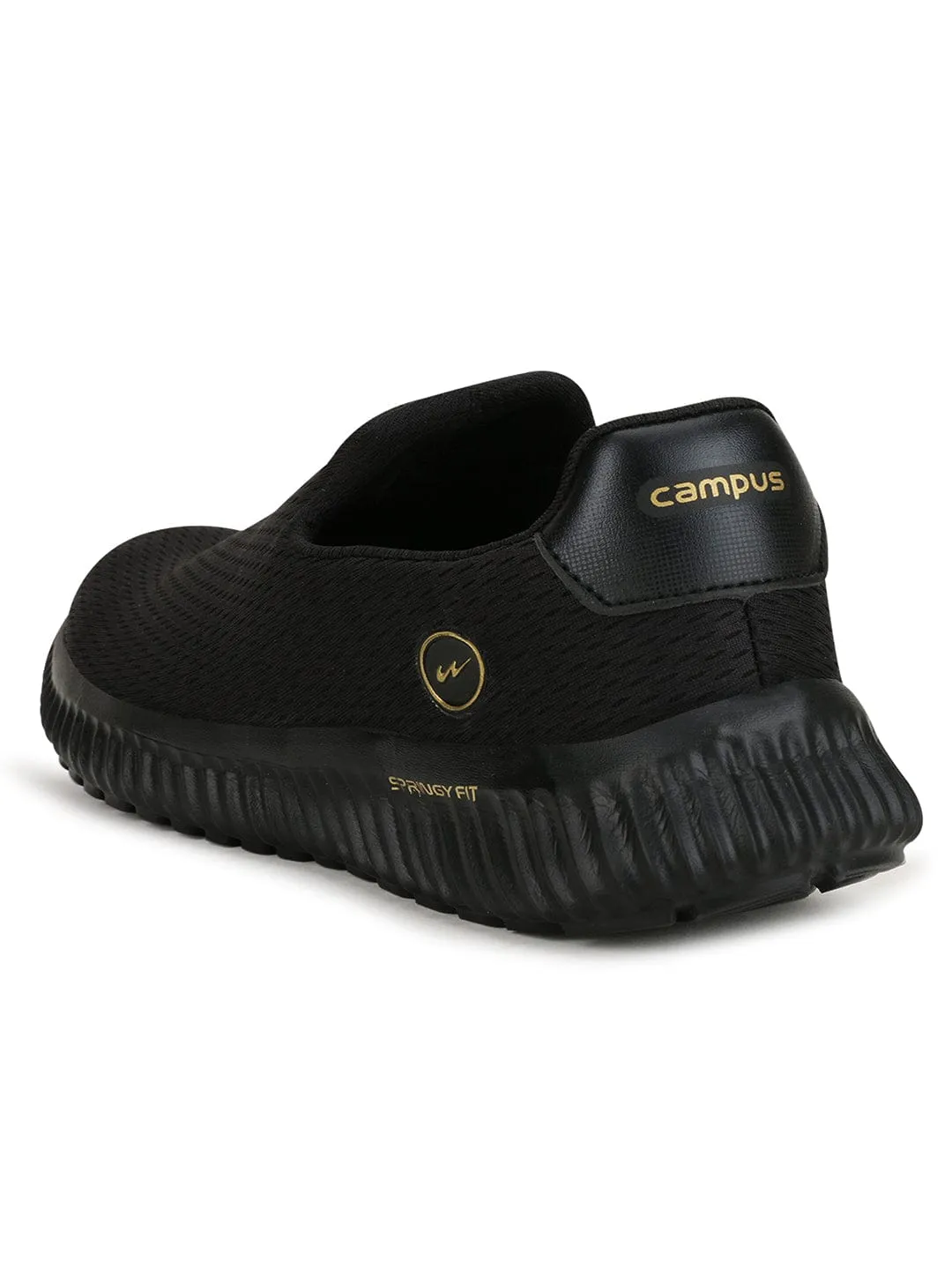 OXYFIT N Black Men's Walking Shoes sold by Campus Shoes product image thumbnail 3