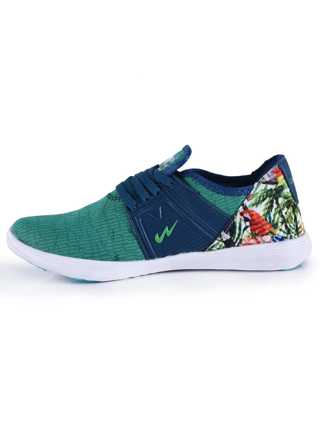 BELLA Green Women's Running Shoes sold by Campus Shoes product image thumbnail 3