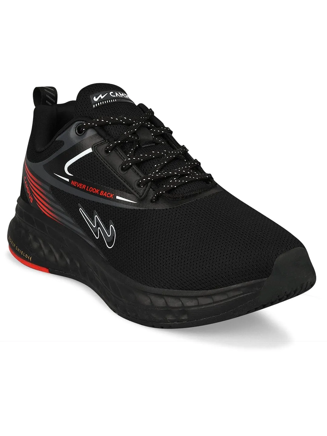 CAMP-DELIGHT Black Men's Running Shoes sold by Campus Shoes product image thumbnail 2