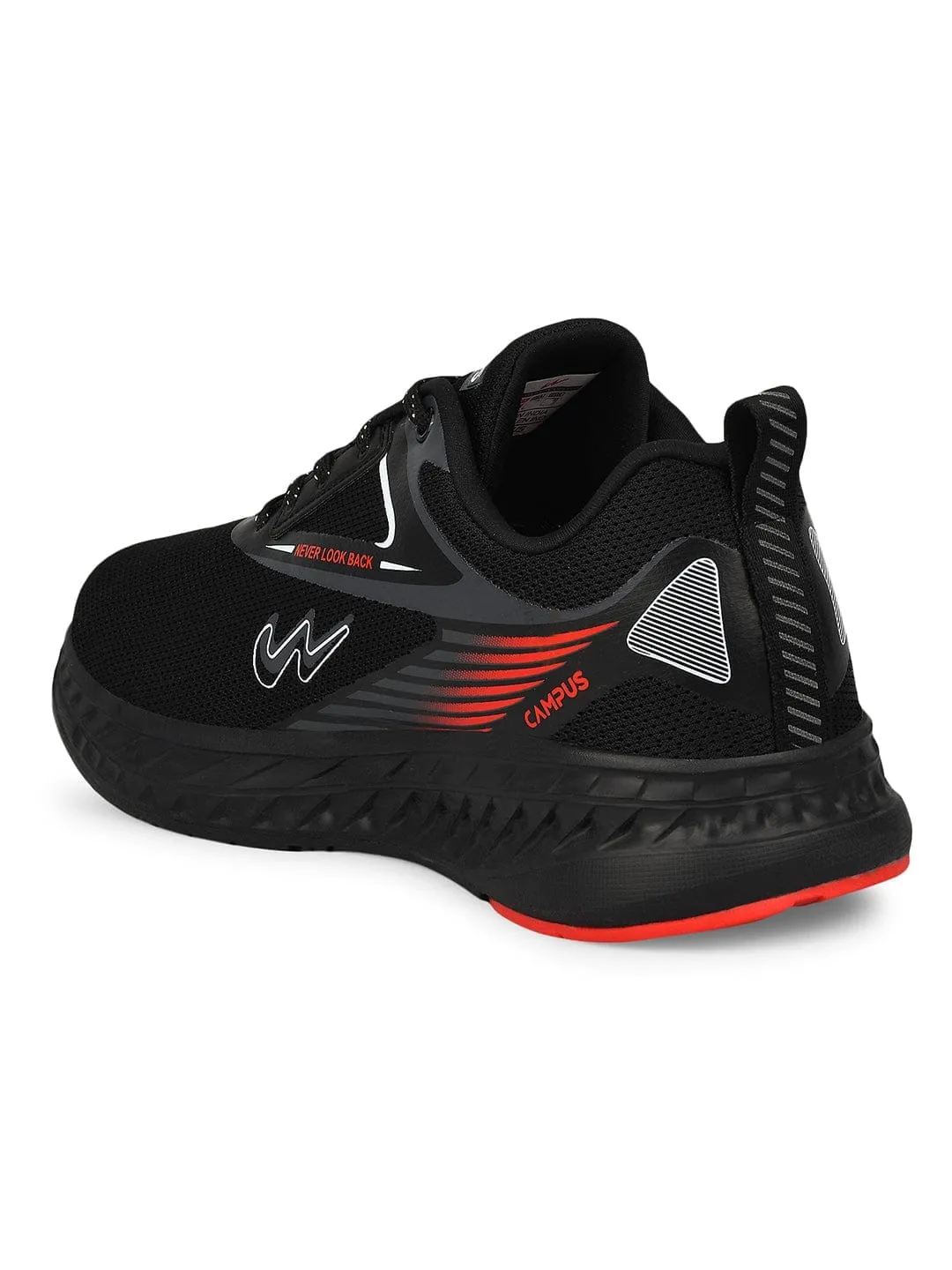 CAMP-DELIGHT Black Men's Running Shoes sold by Campus Shoes product image thumbnail 3