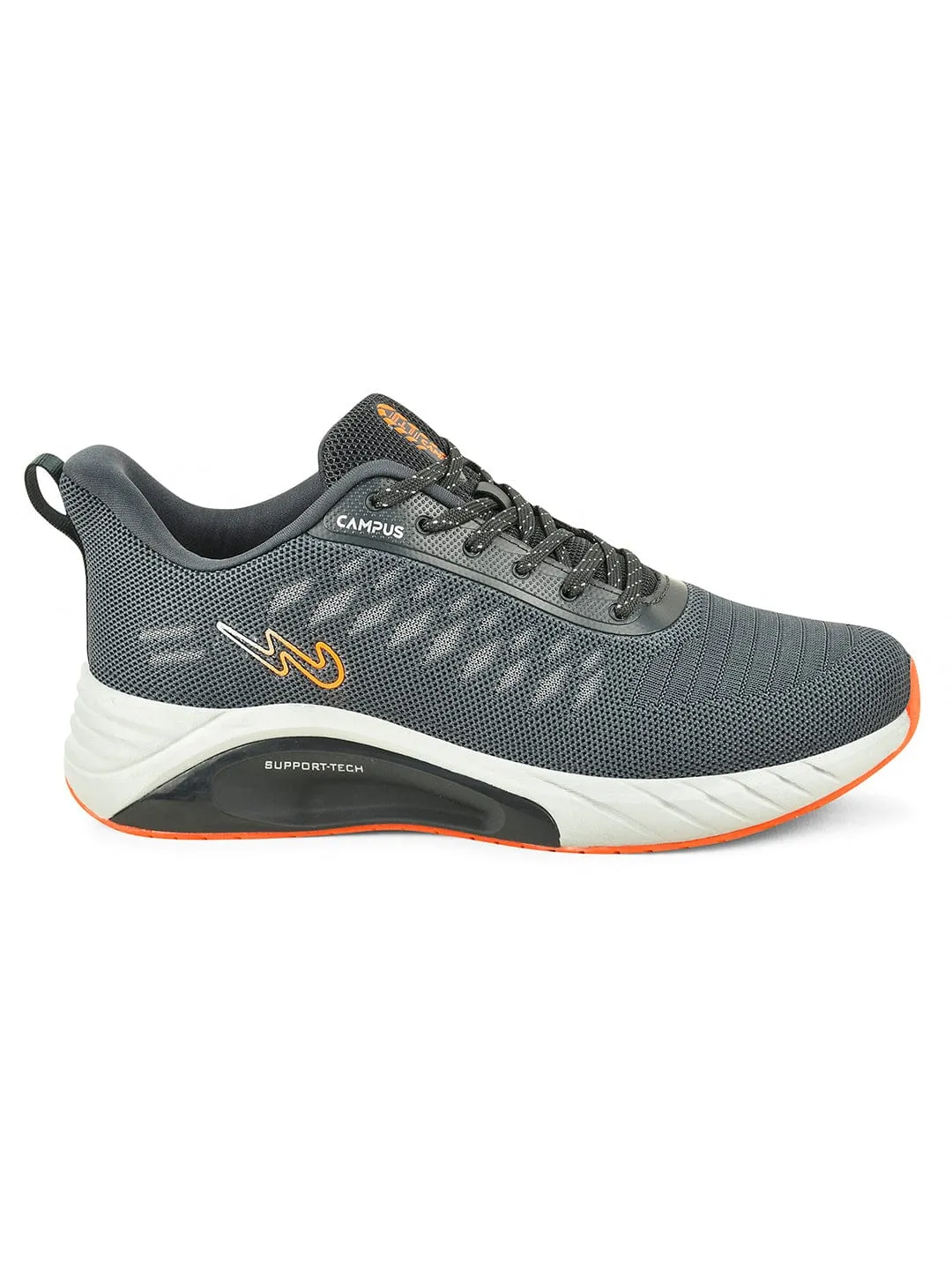 NIDO PRO Grey Men's Running Shoes sold by Campus Shoes