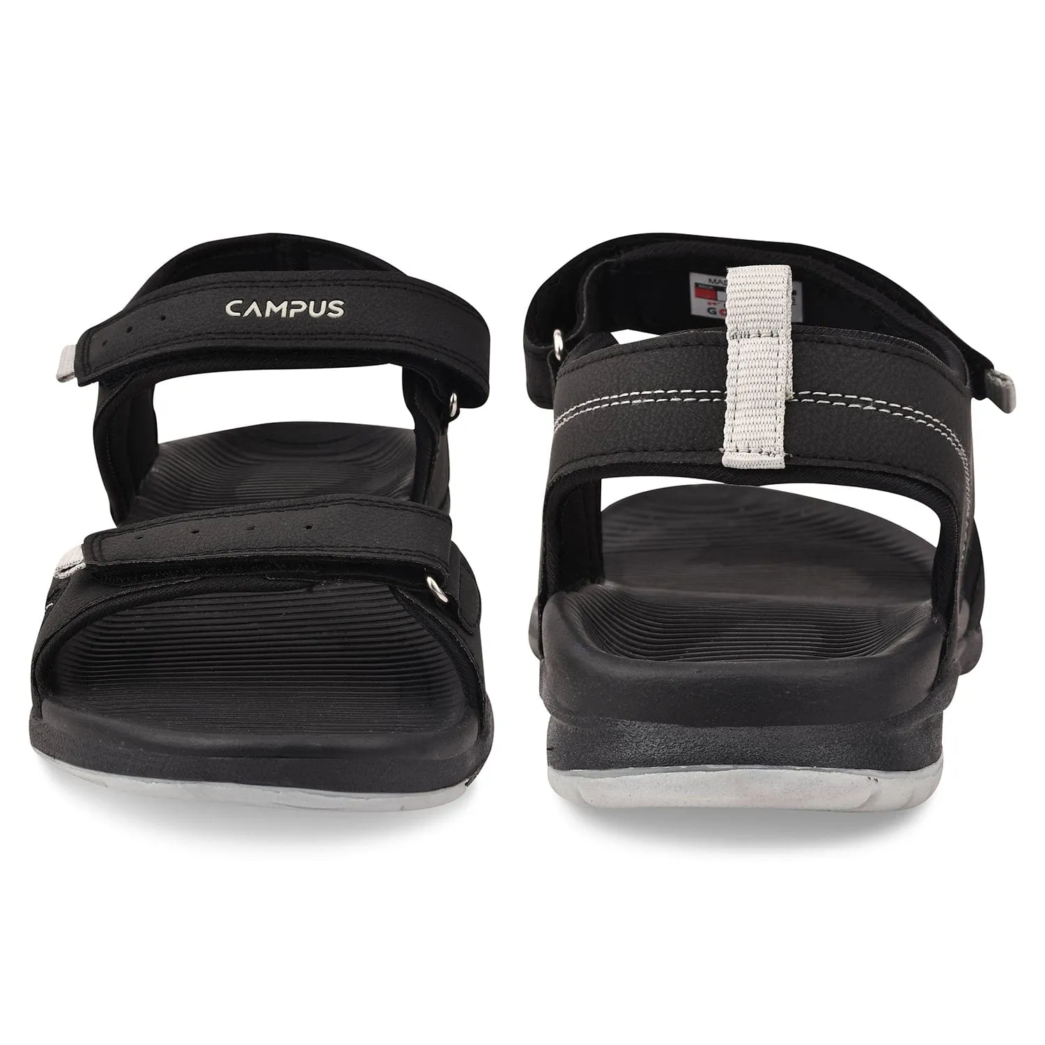 GC-2216 Black Men's Sandals sold by Campus Shoes product image thumbnail 3