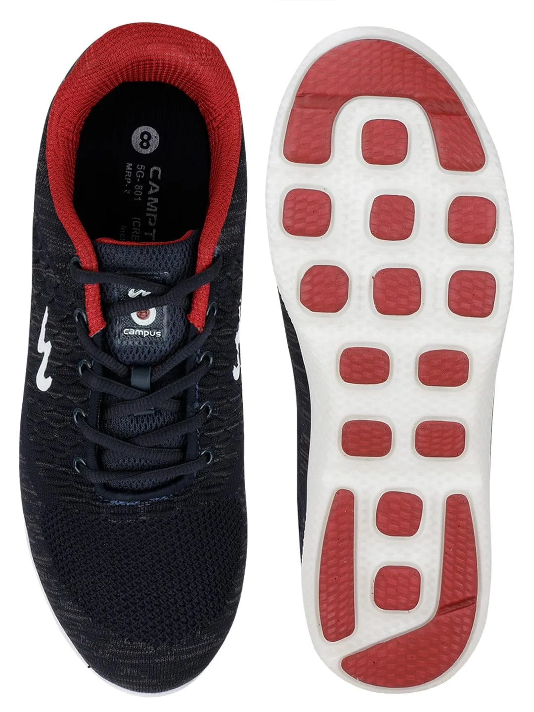 CREST Blue Men's Running Shoes sold by Campus Shoes product image thumbnail 4