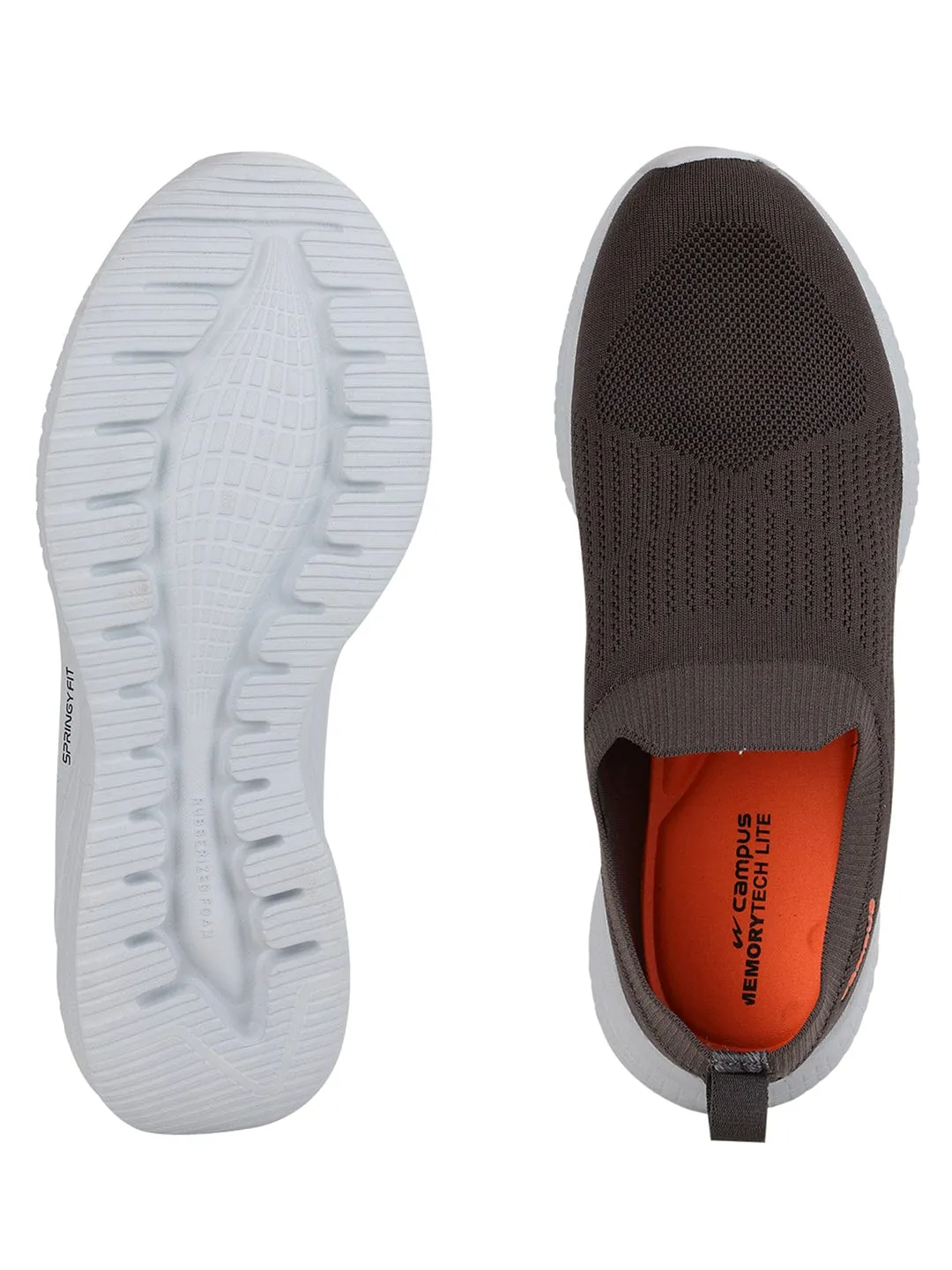 BOOMER N Grey Men's Walking Shoes sold by Campus Shoes product image thumbnail 4