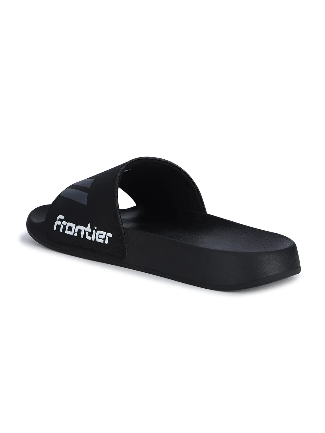 SL-438 Black Men's Slippers sold by Campus Shoes product image thumbnail 3