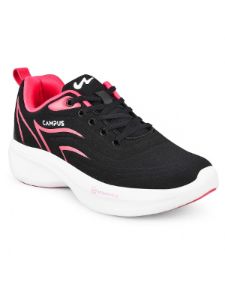 CAMP-CANDID Black Women Running Shoes sold by Campus Shoes
