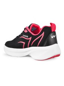 CAMP-CANDID Black Women Running Shoes sold by Campus Shoes