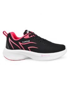 CAMP-CANDID Black Women Running Shoes sold by Campus Shoes