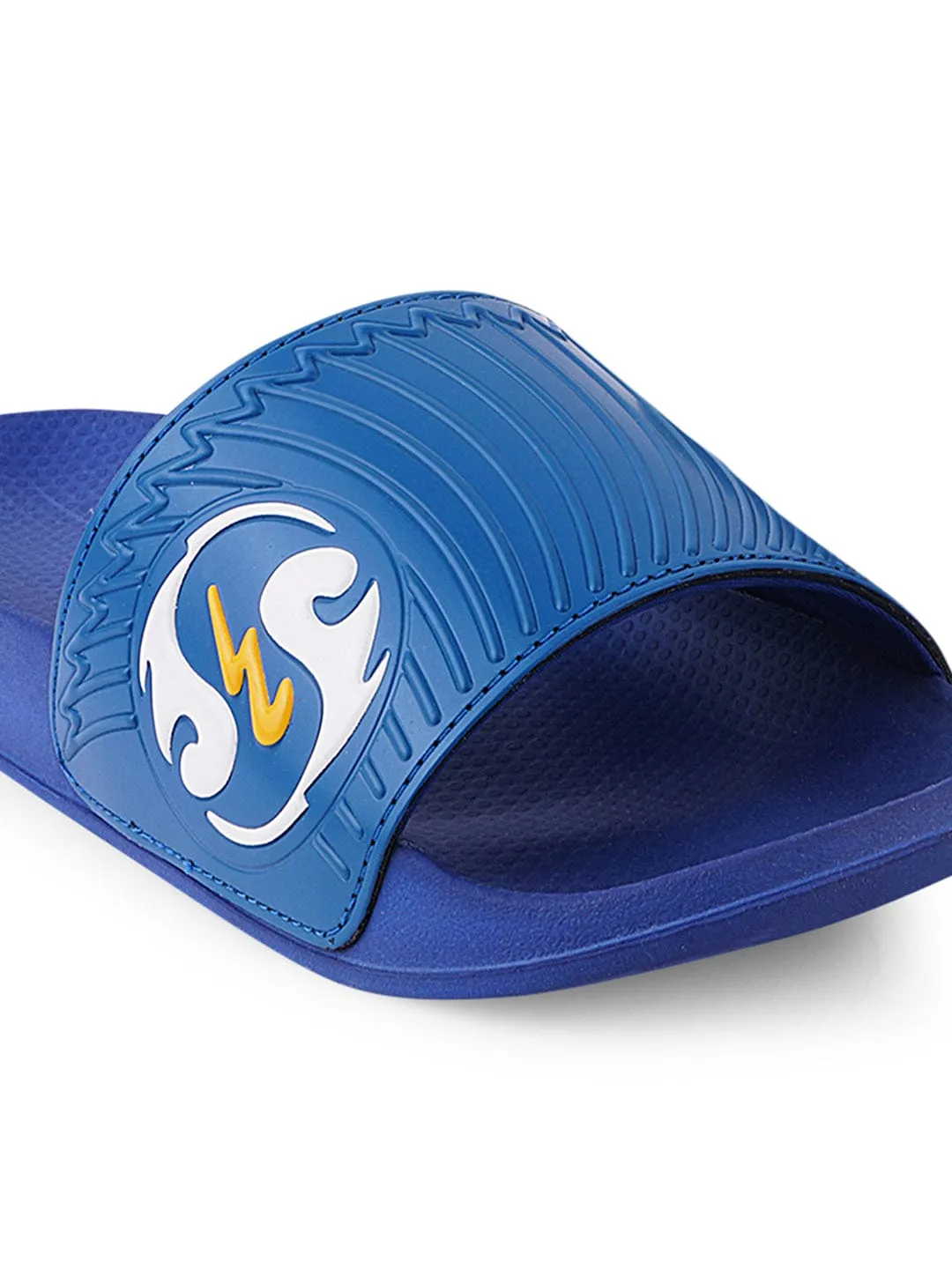 SL-430 Blue Men's Slides sold by Campus Shoes product image thumbnail 5