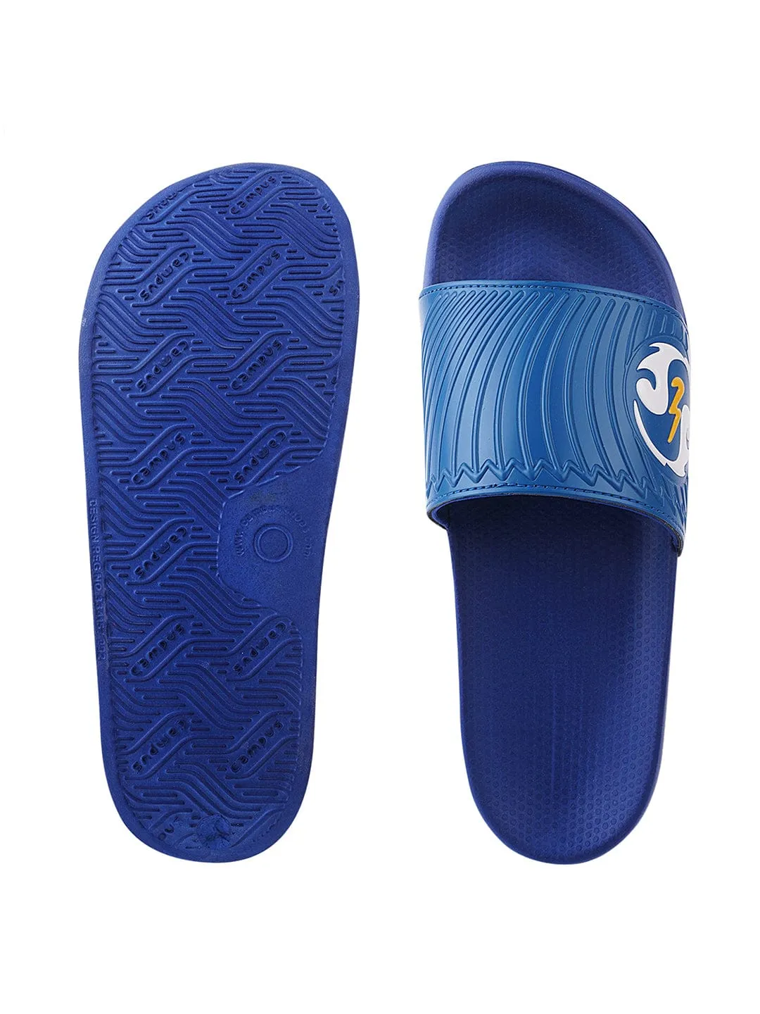 SL-430 Blue Men's Slides sold by Campus Shoes product image thumbnail 4