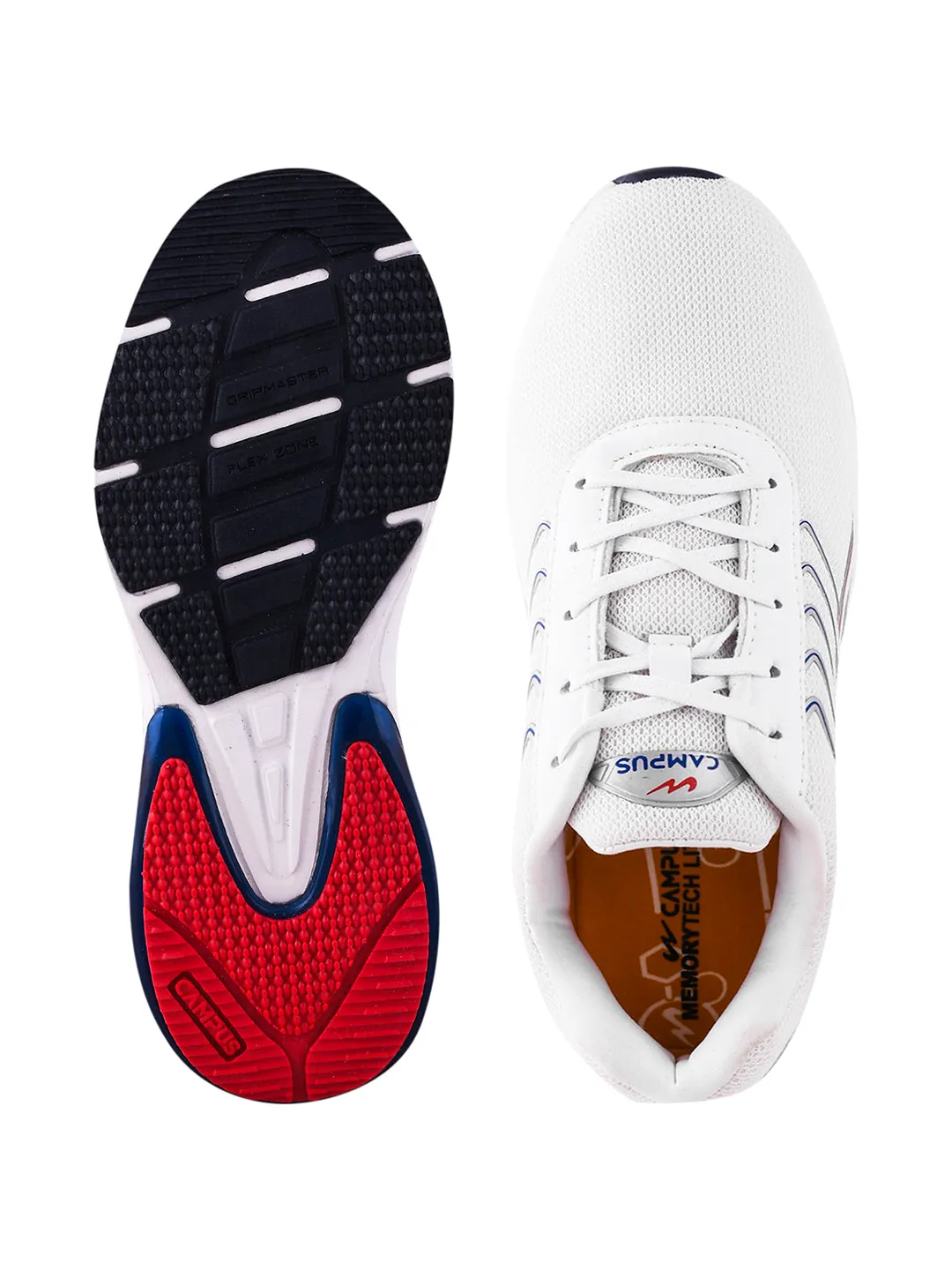 BRACE Blue Men's Sports Shoes sold by Campus Shoes product image thumbnail 5