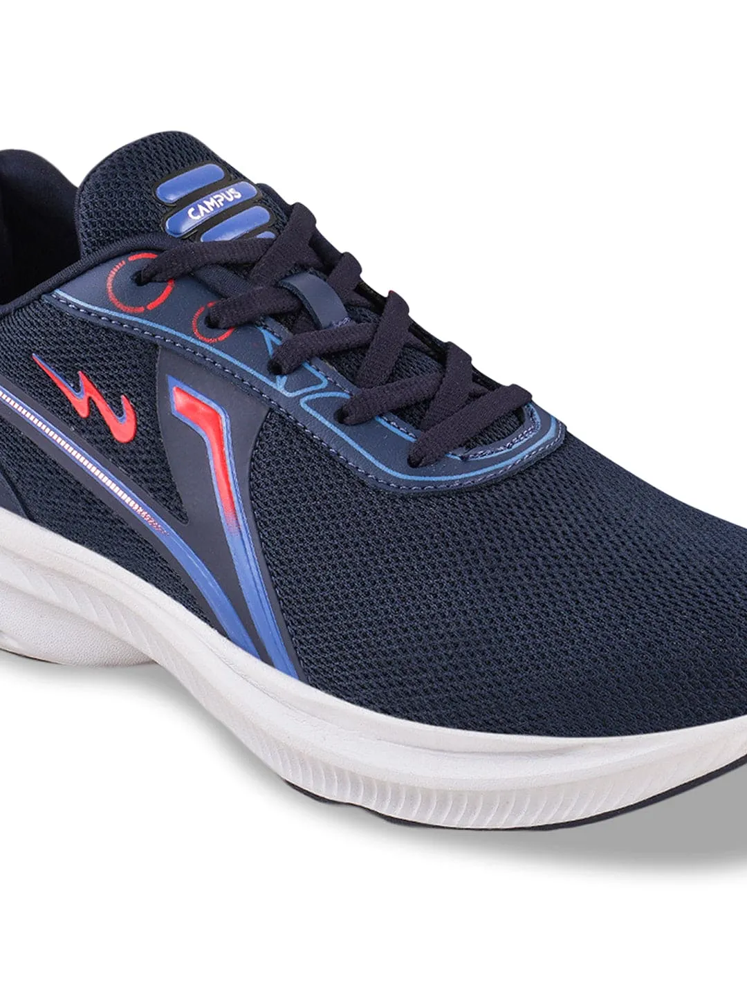 SANTINO Navy Men's Sports Shoes sold by Campus Shoes product image thumbnail 5