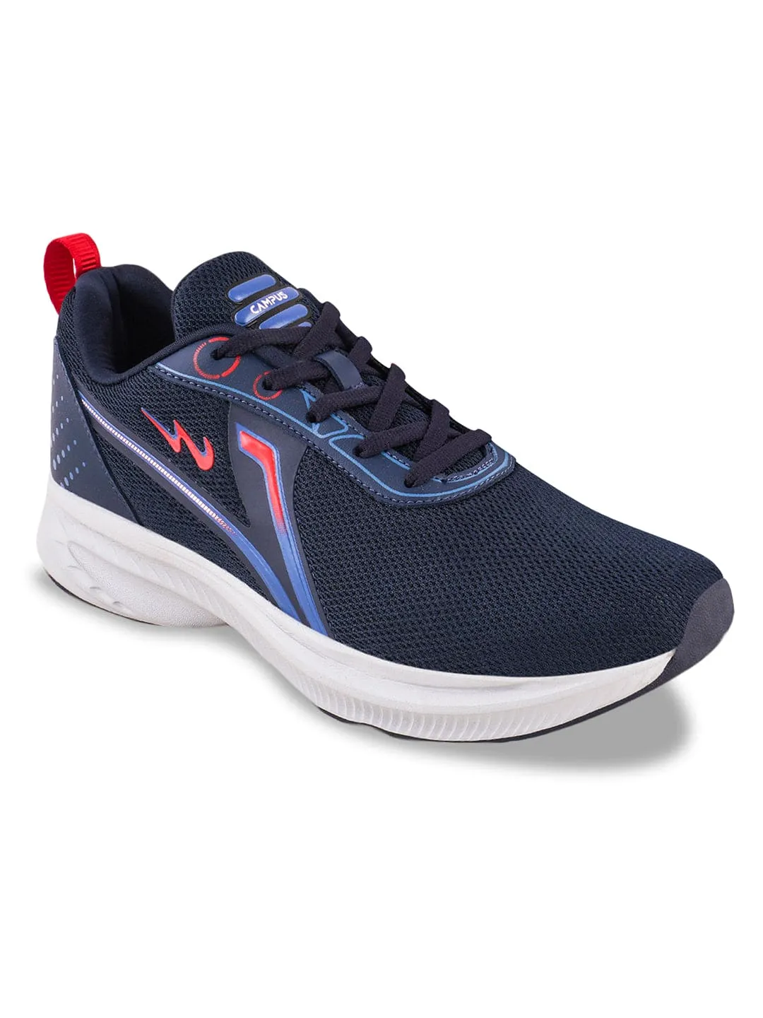 SANTINO Navy Men's Sports Shoes sold by Campus Shoes product image thumbnail 2