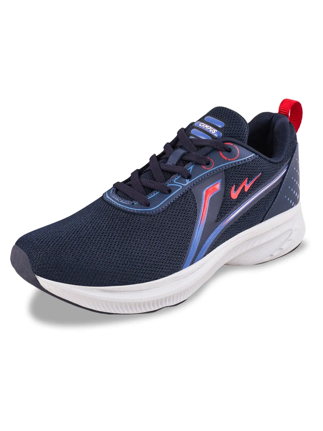 SANTINO Navy Men's Sports Shoes sold by Campus Shoes product image thumbnail 3