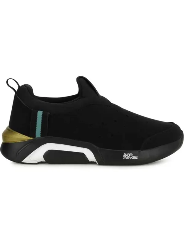FIKTION Black Men's Casual Shoes sold by Campus Shoes