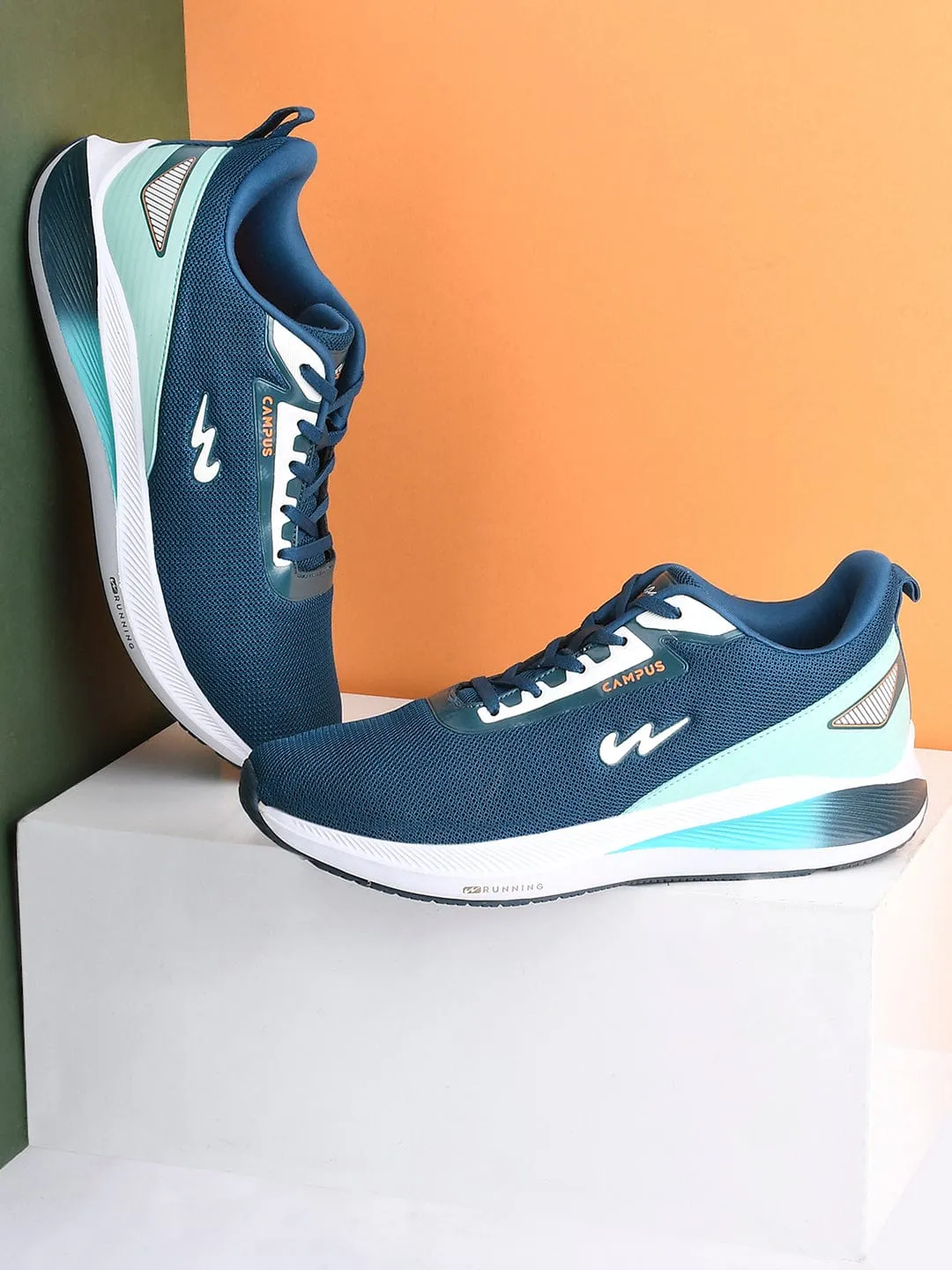 CAMP KRIPTO Blue Men's Running Shoes sold by Campus Shoes product image thumbnail 3
