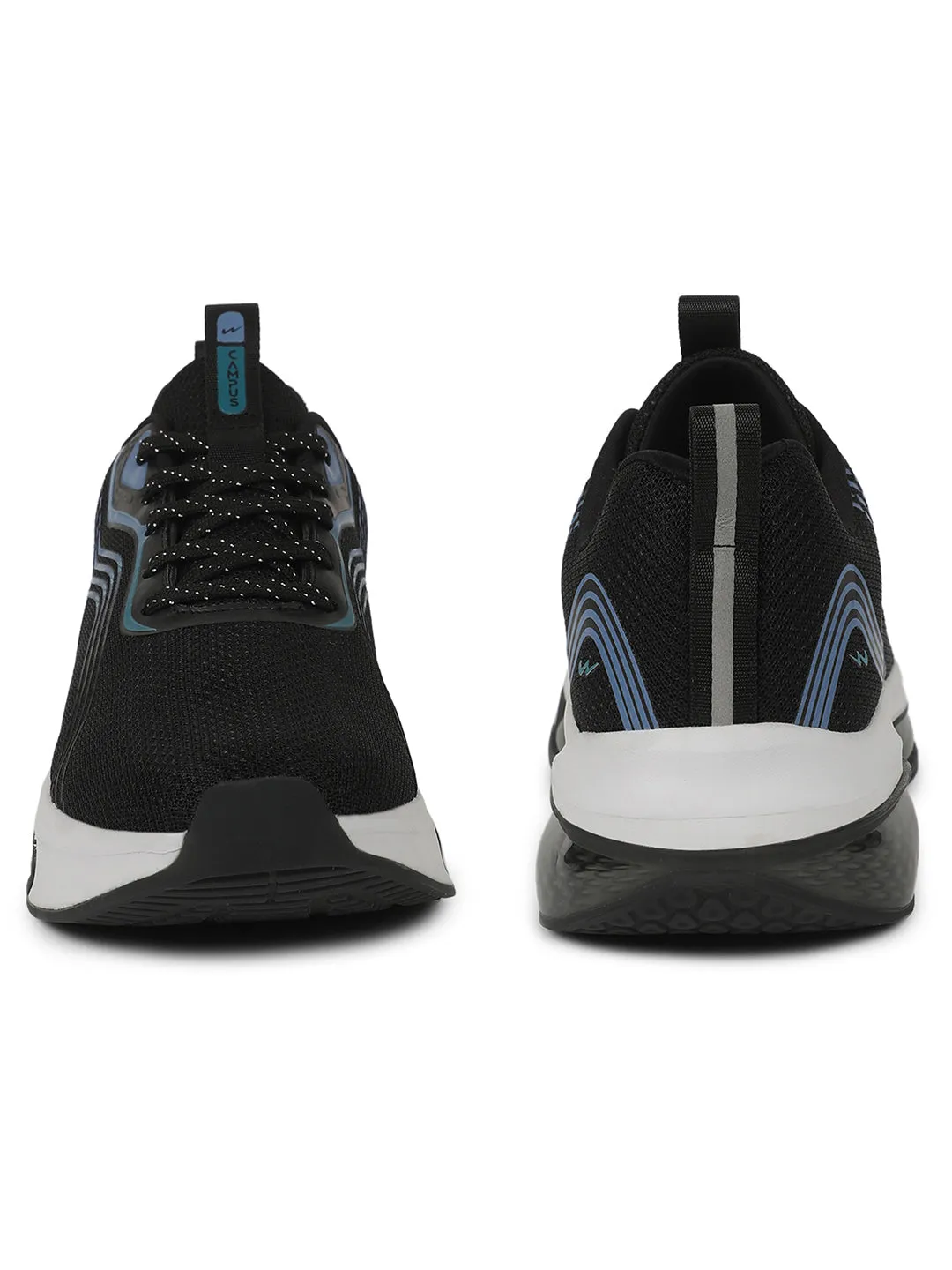 LAM Black Men's Running Shoes sold by Campus Shoes product image thumbnail 3
