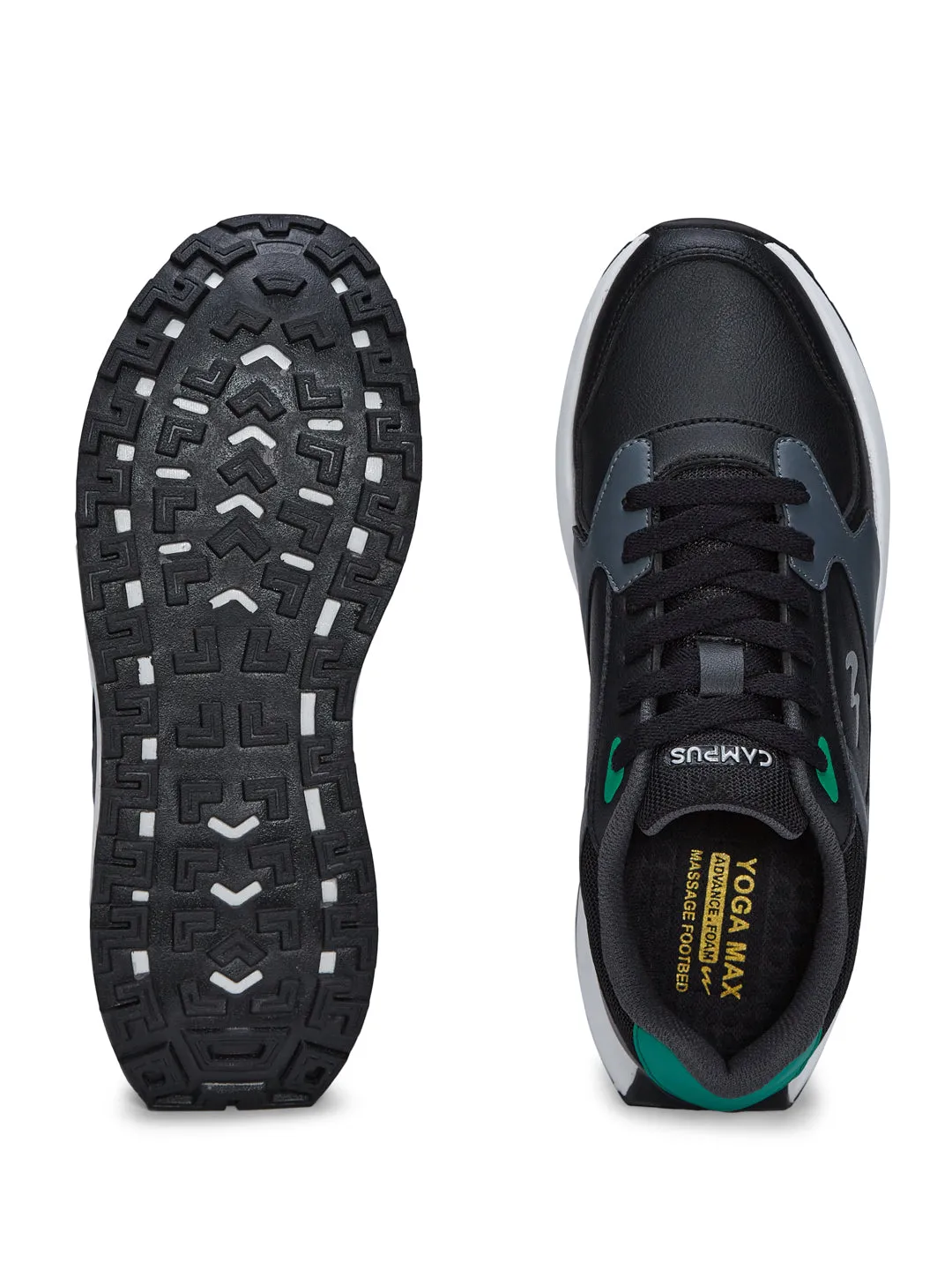 OG-33 Black Men's Sneakers sold by Campus Shoes product image thumbnail 3