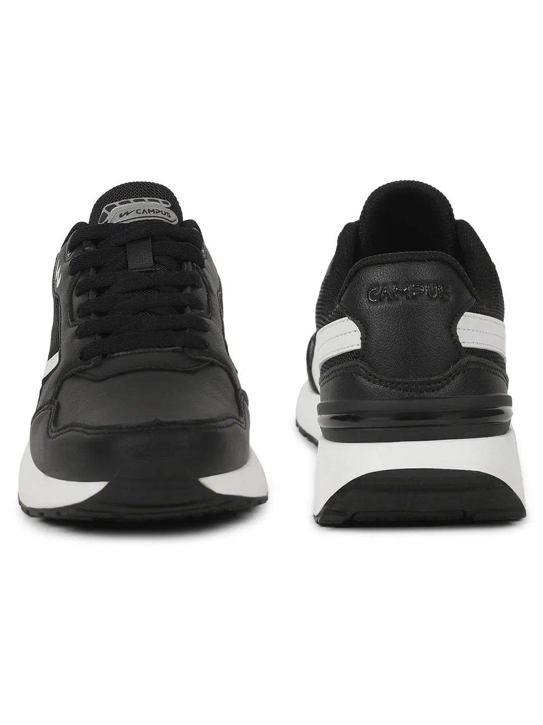 STOM Black Men's Sneakers sold by Campus Shoes product image thumbnail 3