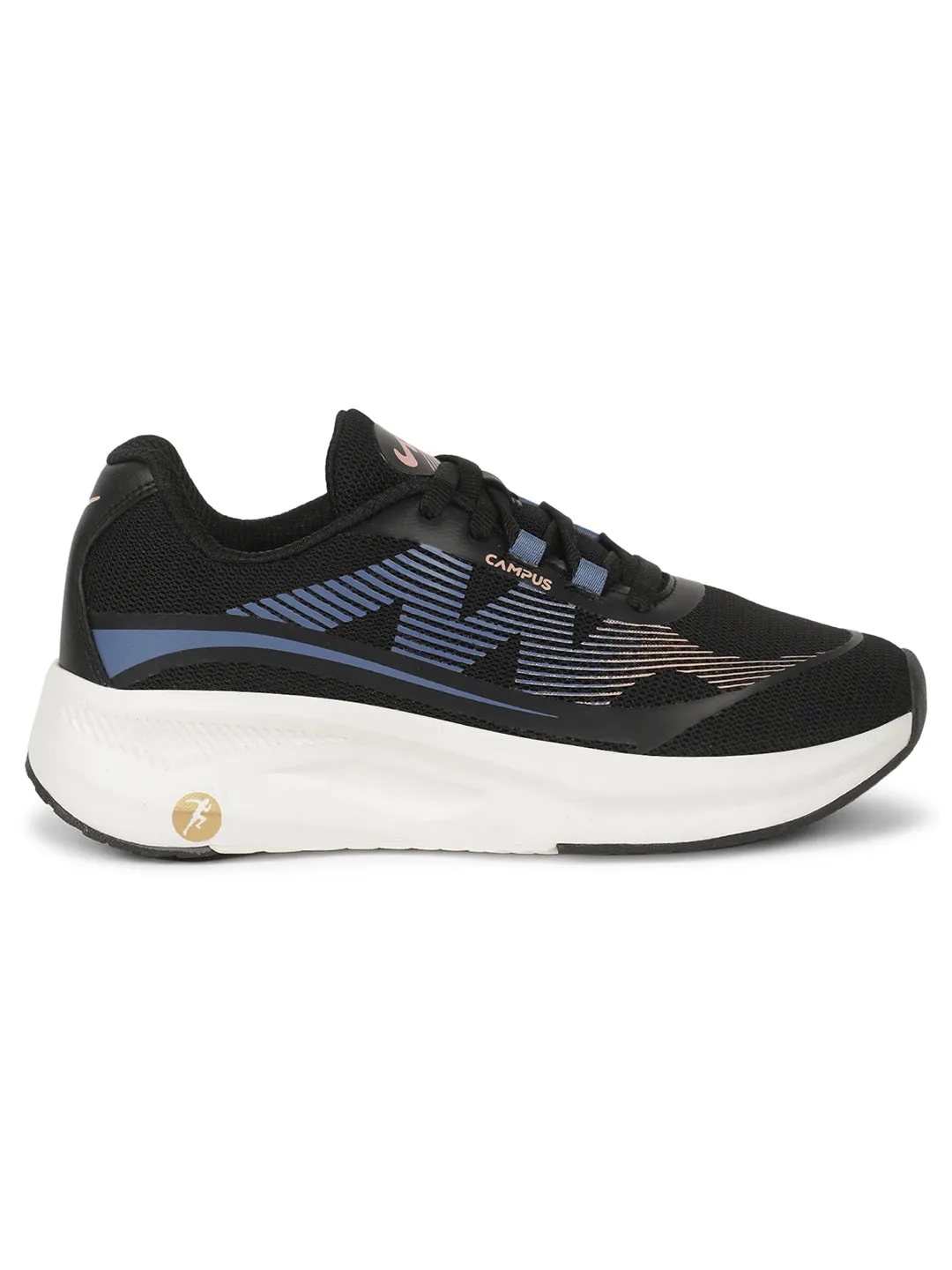 CIARA Black Women's Running Shoes sold by Campus Shoes