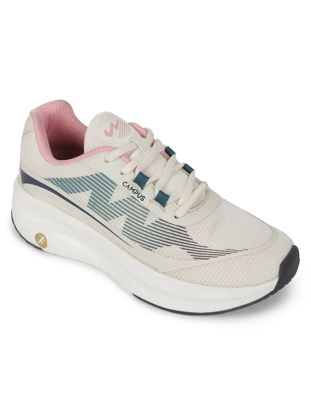 CIARA Off White Women's Running Shoes sold by Campus Shoes product image thumbnail 2