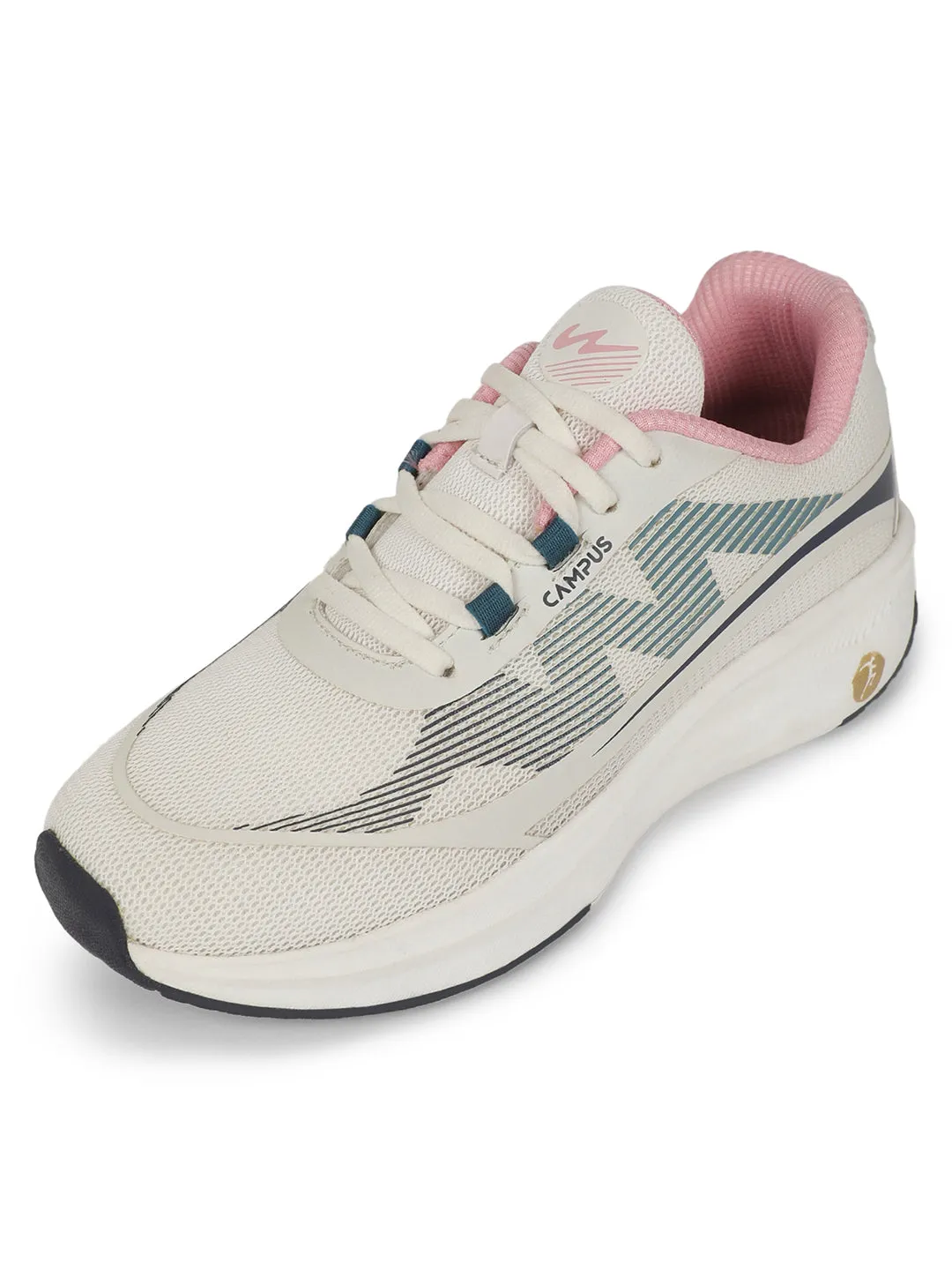 CIARA Off White Women's Running Shoes sold by Campus Shoes product image thumbnail 4