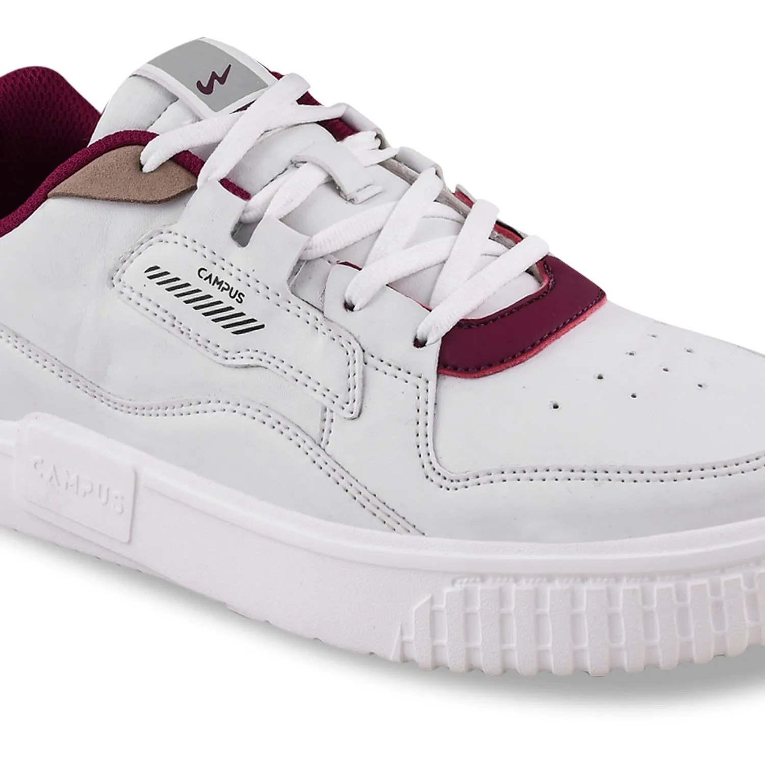 OG-11 White Men's Sneakers sold by Campus Shoes product image thumbnail 4
