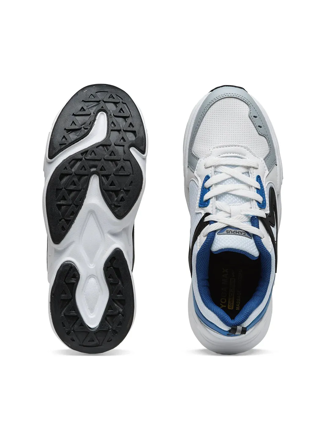 STARDUST White Men's Sneakers sold by Campus Shoes product image thumbnail 4