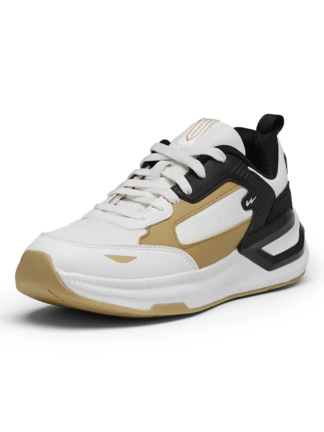 COVE White Men's Sneakers sold by Campus Shoes product image thumbnail 5