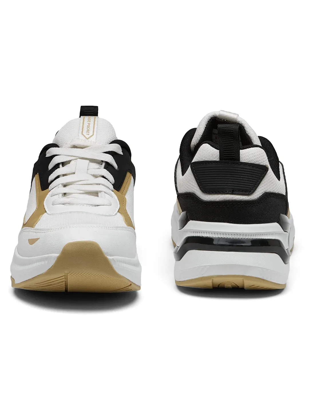 COVE White Men's Sneakers sold by Campus Shoes product image thumbnail 3
