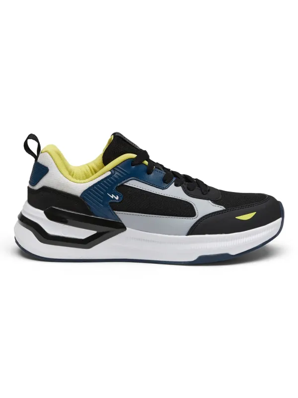 COVE Black Men's Sneakers sold by Campus Shoes