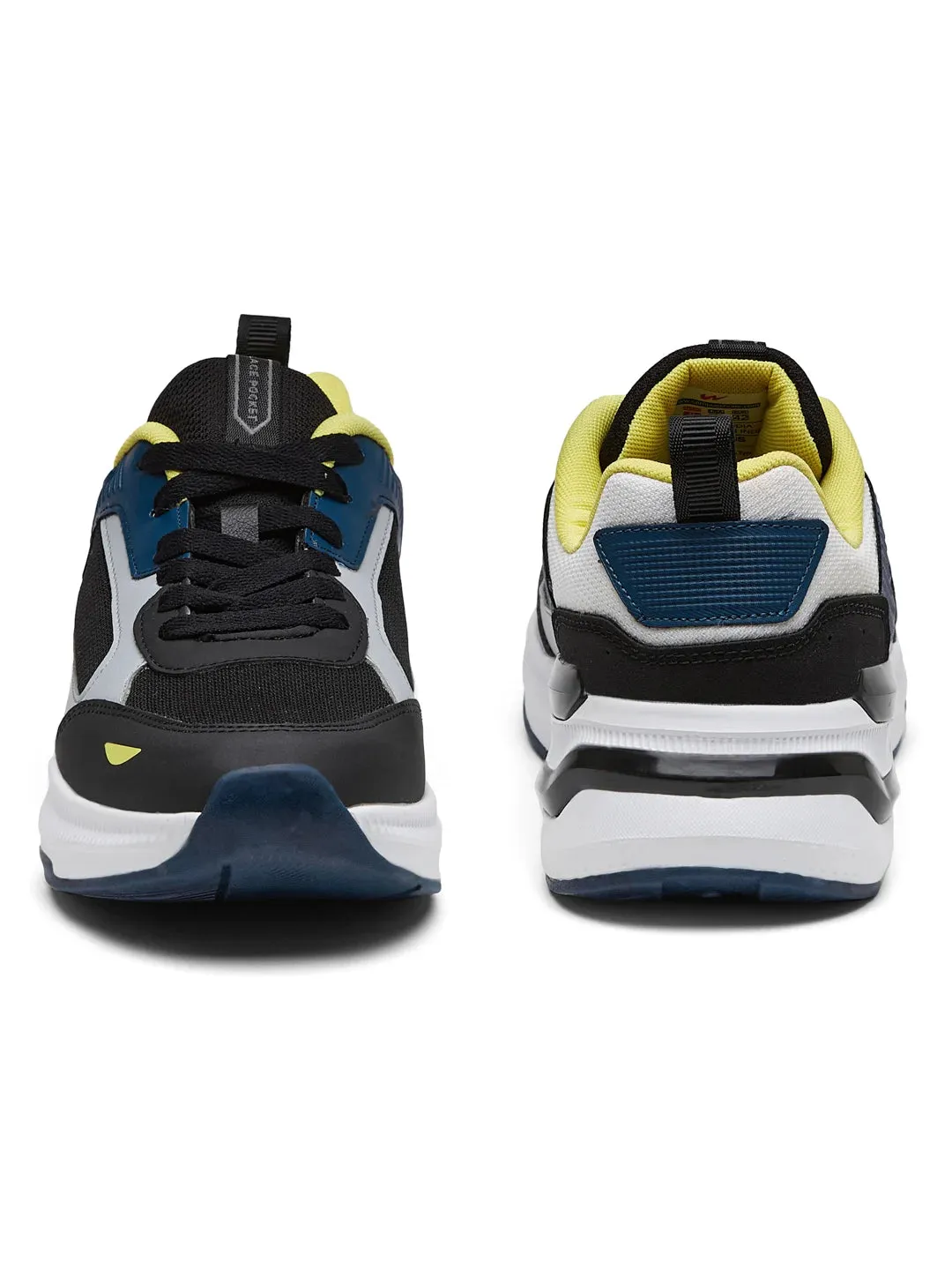 COVE Black Men's Sneakers sold by Campus Shoes product image thumbnail 3