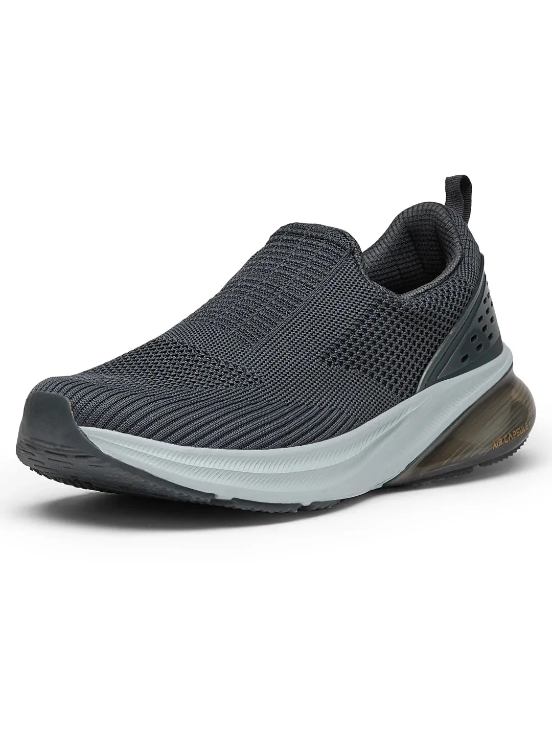 PORIUM Grey Men's Walking Shoes sold by Campus Shoes product image thumbnail 5