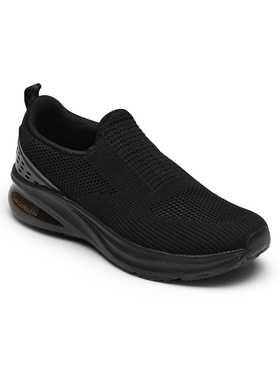 PORIUM Black Men's Walking Shoes sold by Campus Shoes product image thumbnail 2