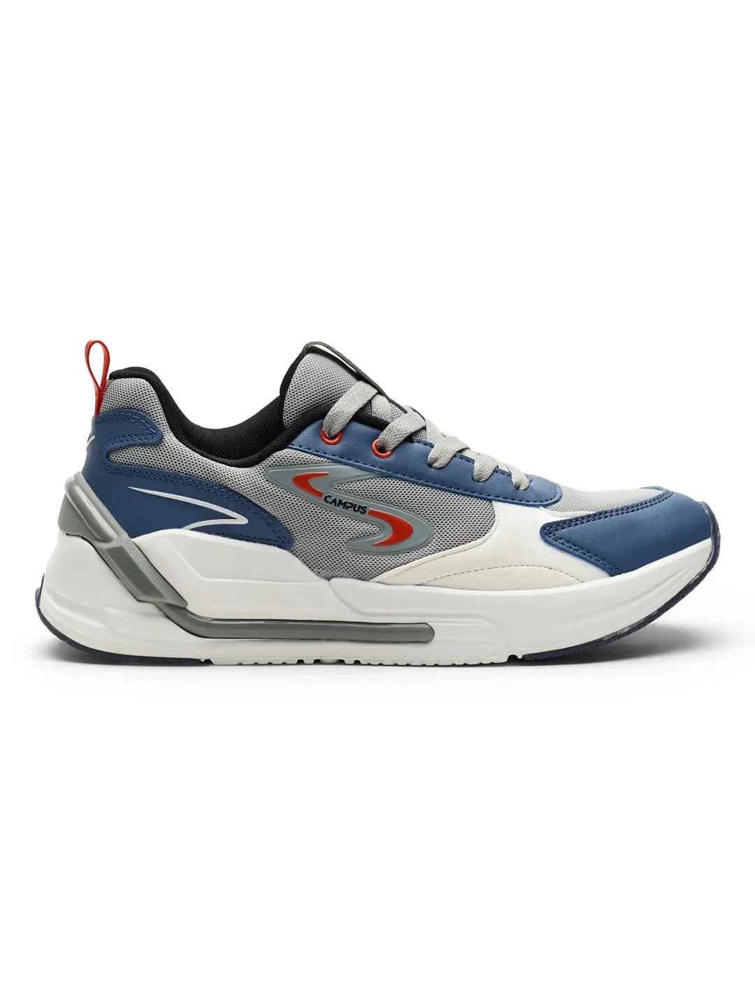 LEVEL Grey Men's Sneakers sold by Campus Shoes