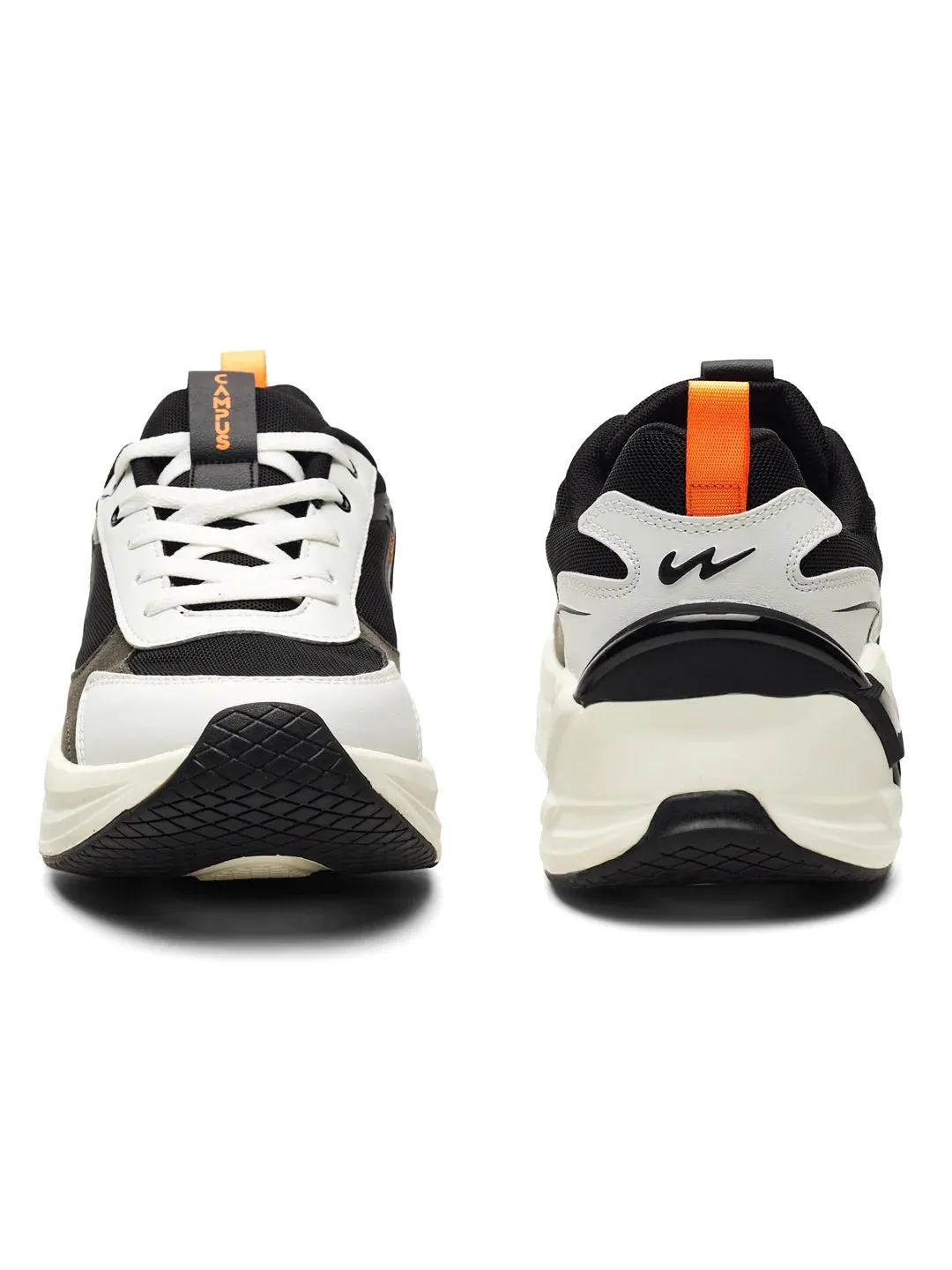 LEVEL Black Men's Sneakers sold by Campus Shoes product image thumbnail 3