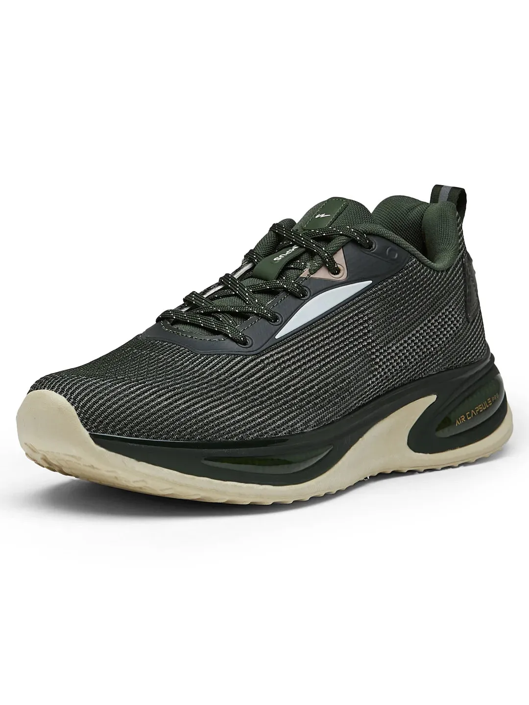 PREXTON Olive Men's Running Shoes sold by Campus Shoes product image thumbnail 5