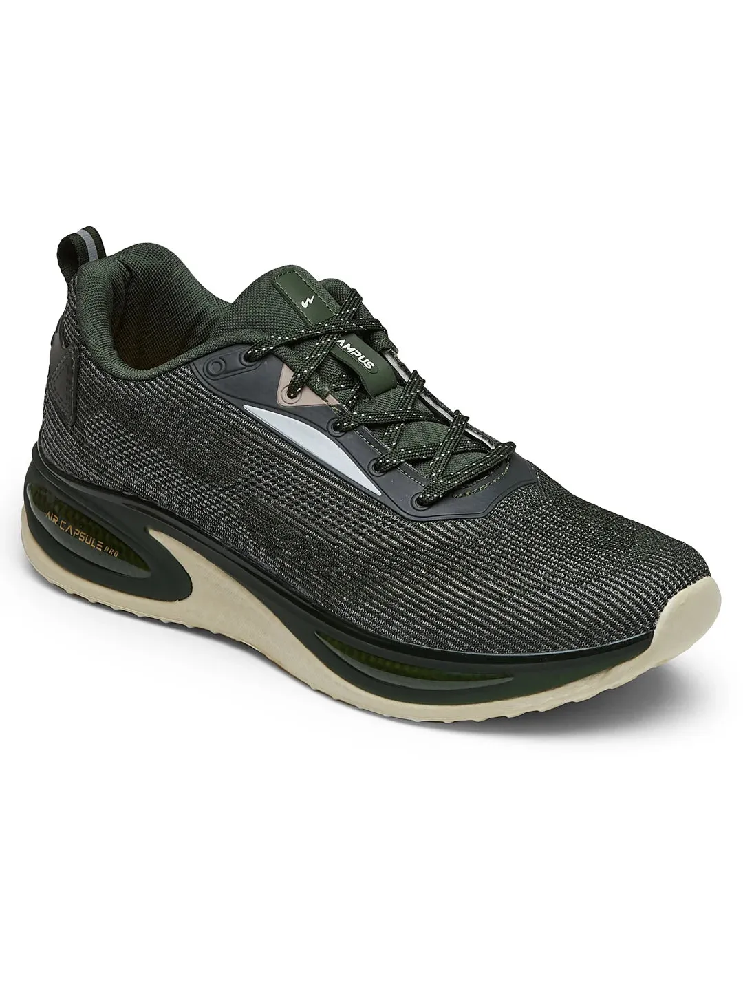 PREXTON Olive Men's Running Shoes sold by Campus Shoes product image thumbnail 2