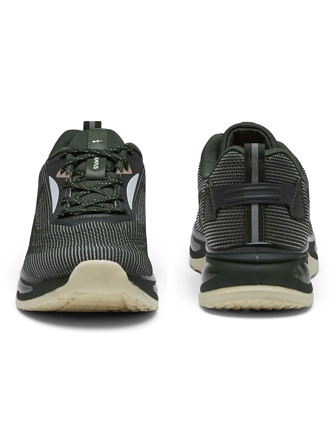 PREXTON Olive Men's Running Shoes sold by Campus Shoes product image thumbnail 3