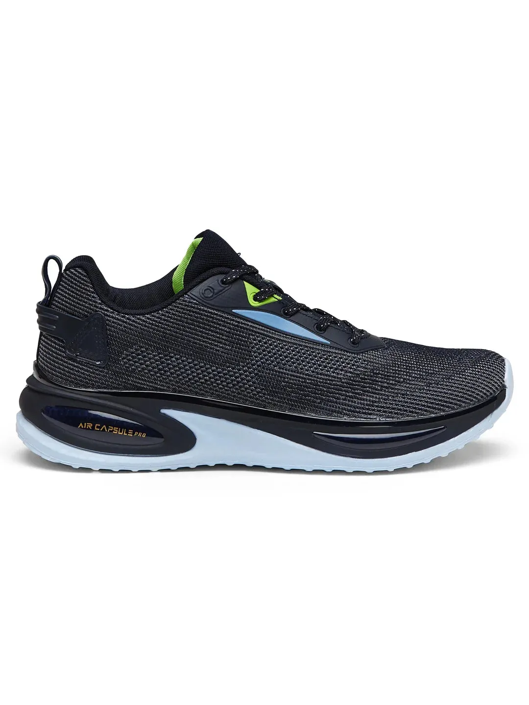 PREXTON Navy Men's Running Shoes sold by Campus Shoes