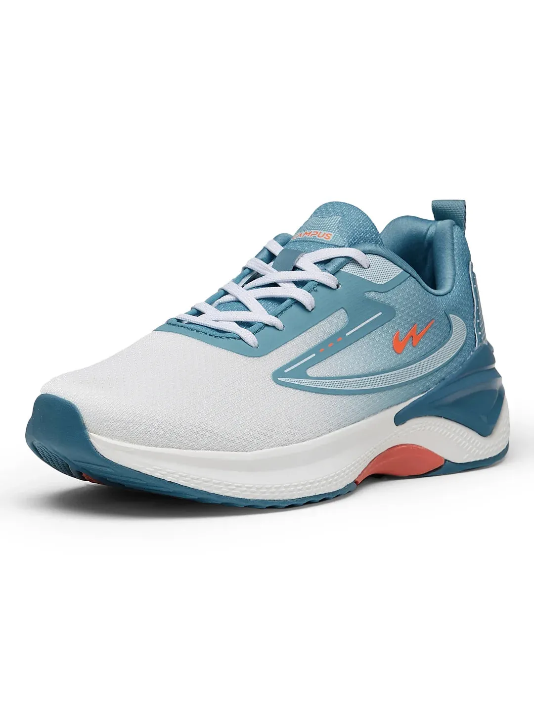 VESPER White Men's Running Shoes sold by Campus Shoes product image thumbnail 5