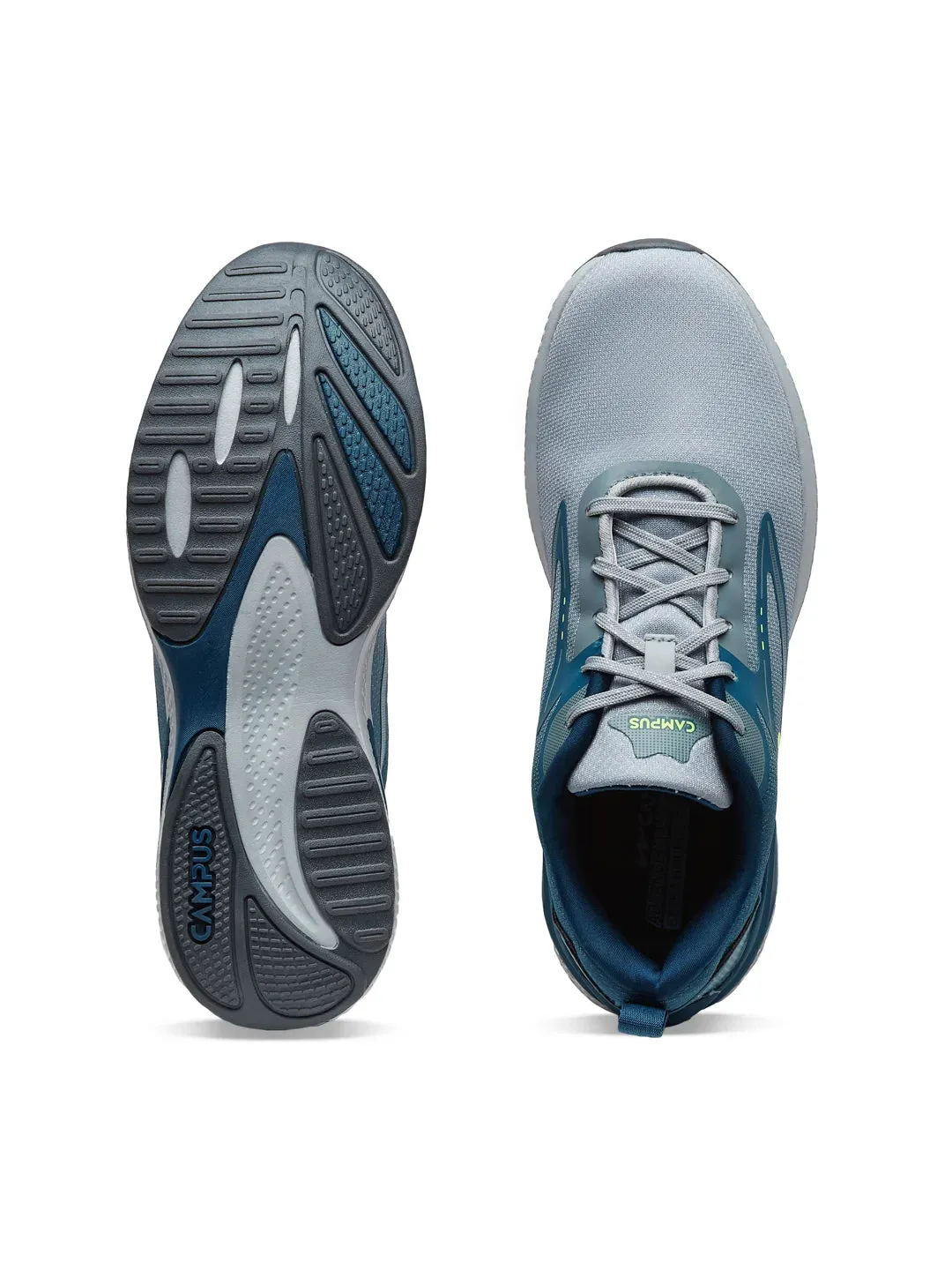 VESPER Grey Men's Running Shoes sold by Campus Shoes product image thumbnail 4