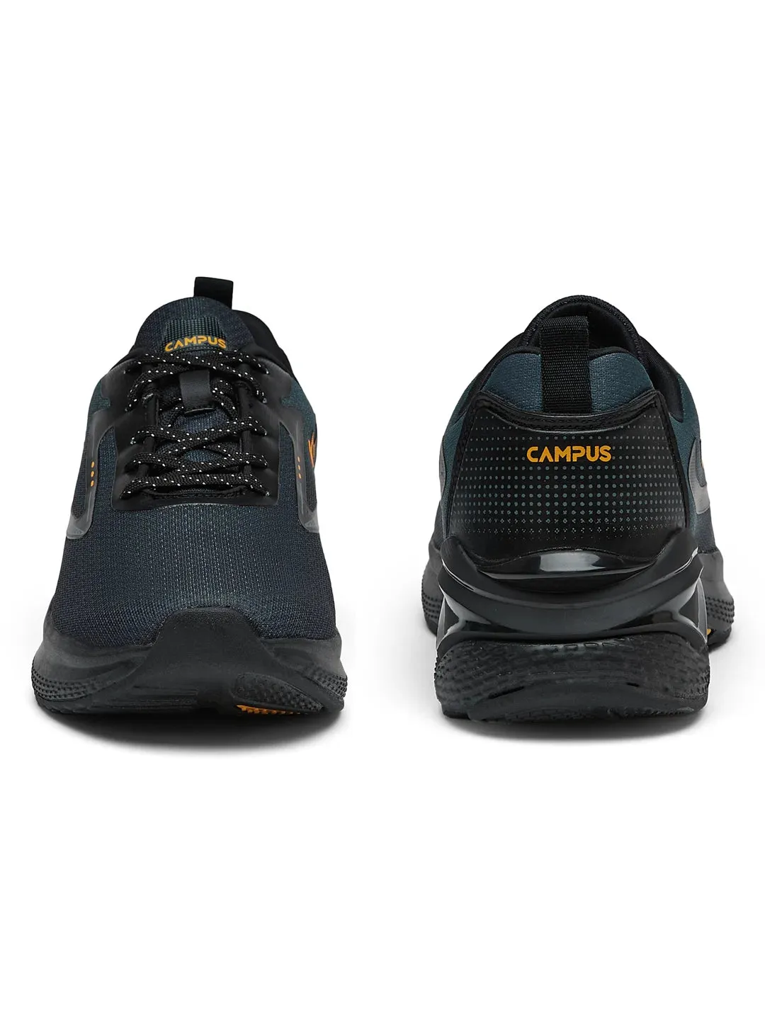 VESPER Black Men's Running Shoes sold by Campus Shoes product image thumbnail 3