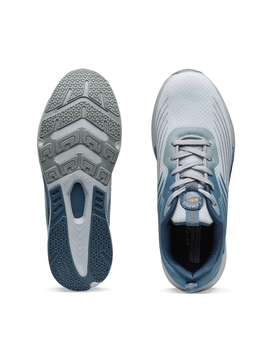 FUNK Grey Men's Running Shoes sold by Campus Shoes product image thumbnail 4