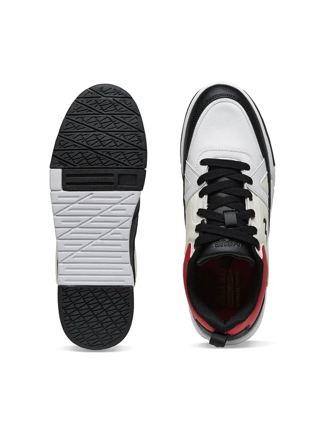 OG-27 White Men's Sneakers sold by Campus Shoes product image thumbnail 4