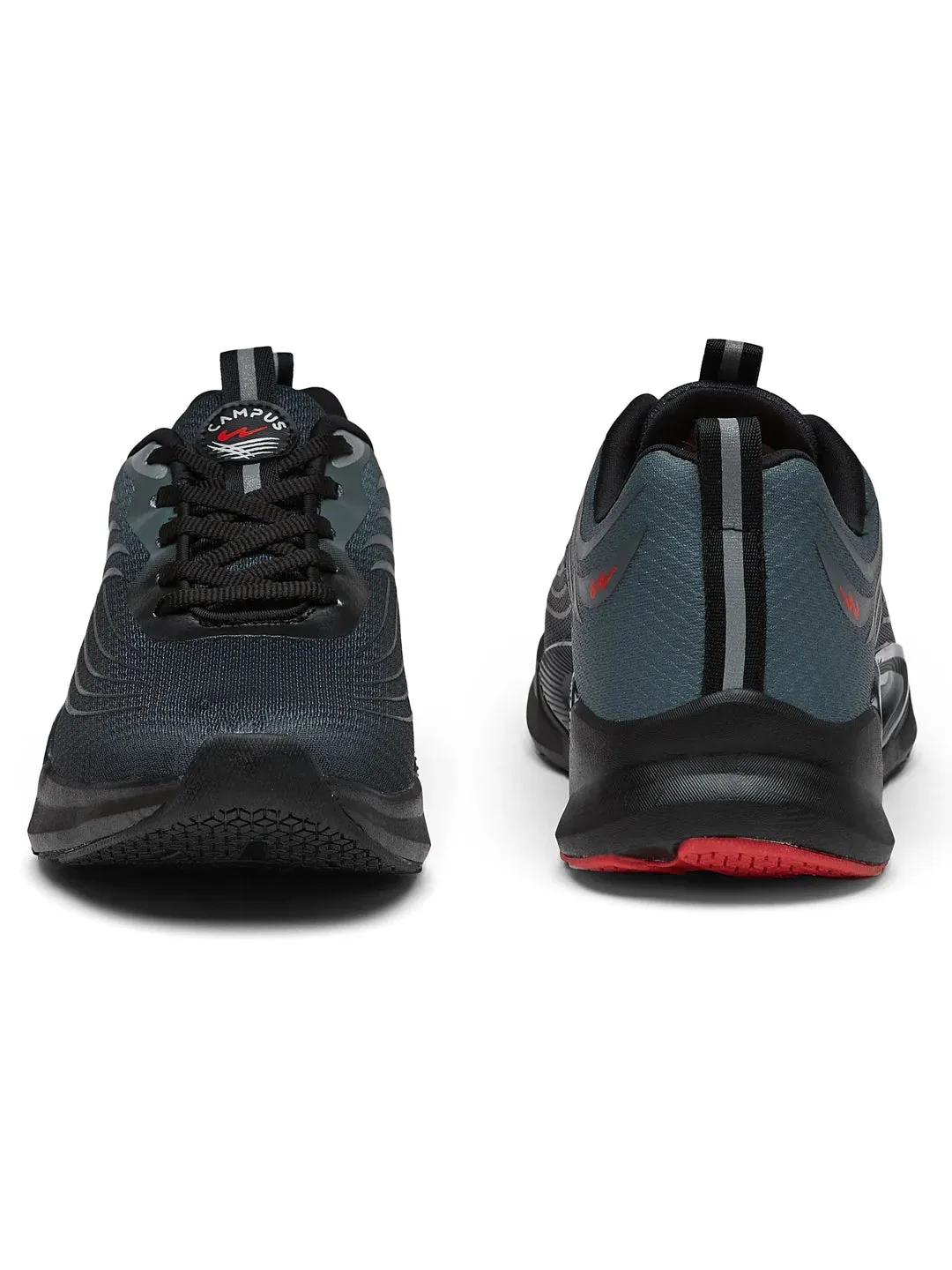 FUNK Black Men's Running Shoes sold by Campus Shoes product image thumbnail 3