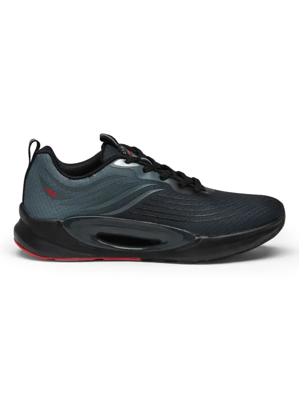 FUNK Black Men's Running Shoes sold by Campus Shoes