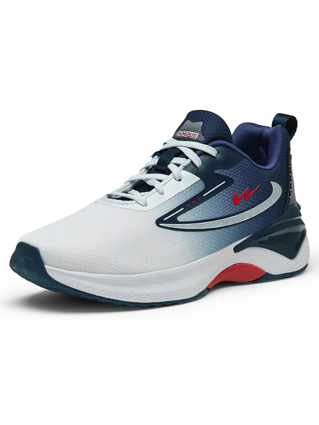 VESPER White Men's Running Shoes sold by Campus Shoes product image thumbnail 5